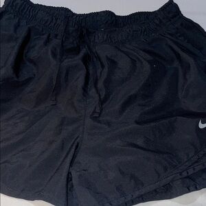 Nike Black Women's Running Shorts with Drawstring